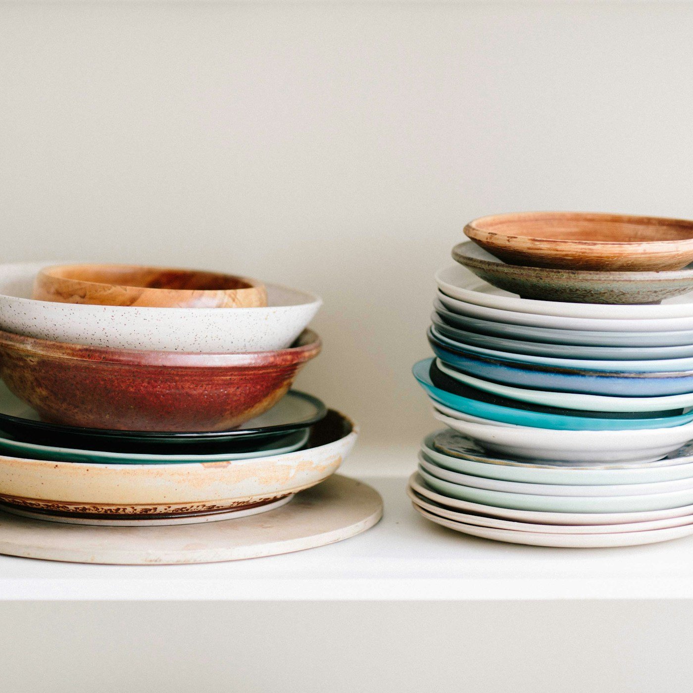 Mosaic Dinner Plate Set